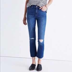 Madewell Cali Demi Jeans in Donovan wash